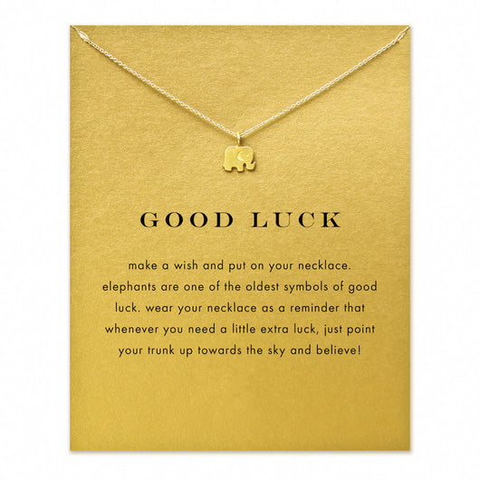 GOOD LUCK | Lucky Elephant Statement Necklace